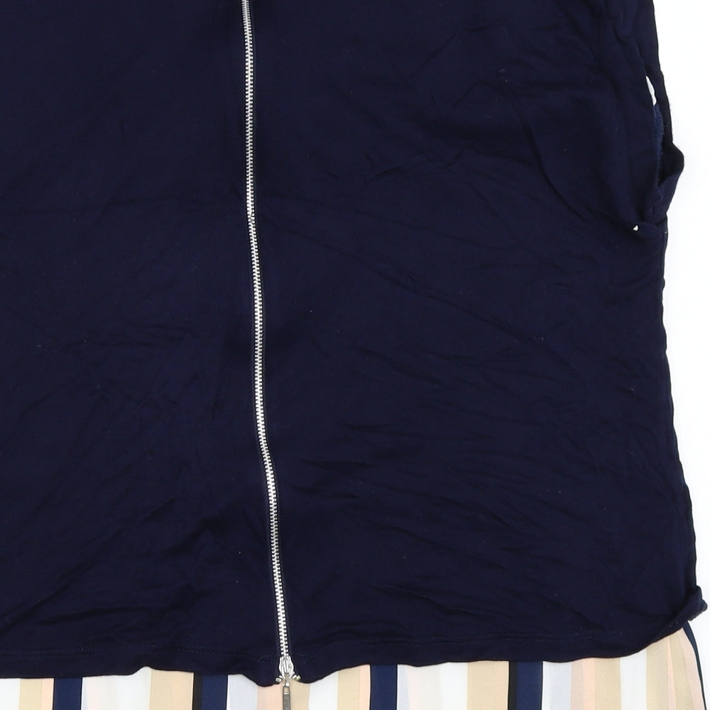 Wallis Womens Blue   Basic Blouse Size 14
