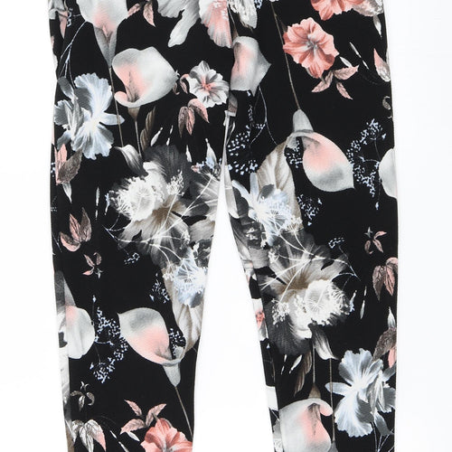Pink Boutique Womens Black   Trousers  Size 10 L27 in