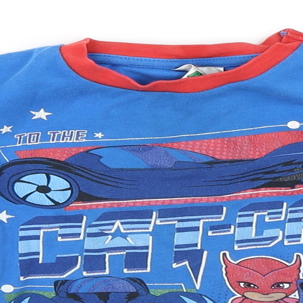 George Boys Blue   Basic T-Shirt Size 2-3 Years