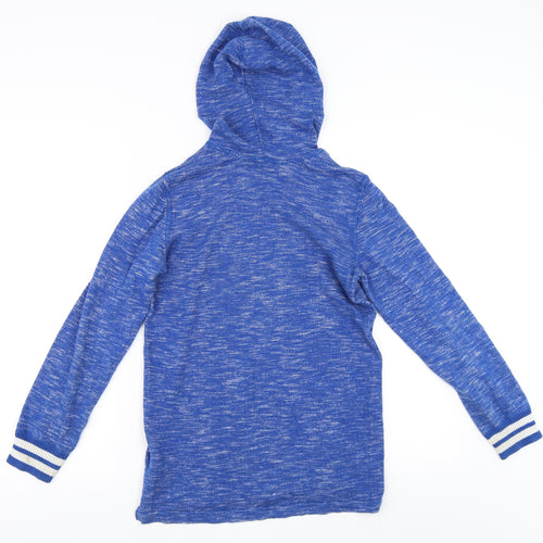 H&M Girls Blue   Pullover Hoodie Size 11-12 Years