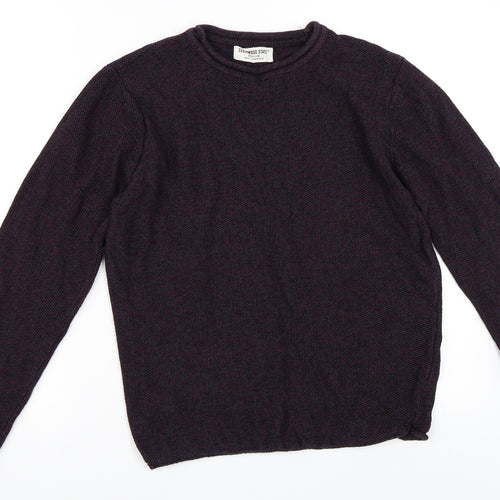 Cedar Wood State Mens Purple   Pullover Jumper Size M