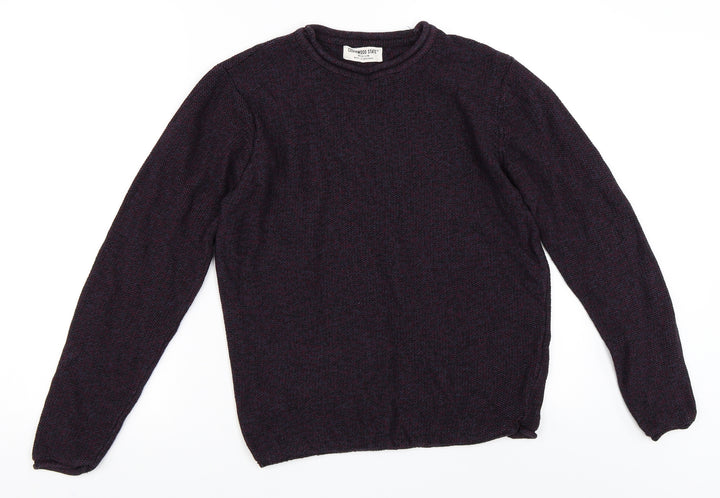 Cedar Wood State Mens Purple   Pullover Jumper Size M