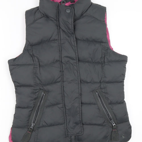 Joules Womens Grey   Gilet Coat Size 10