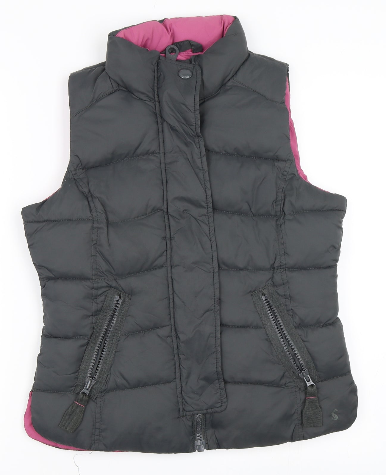 Joules Womens Grey   Gilet Coat Size 10