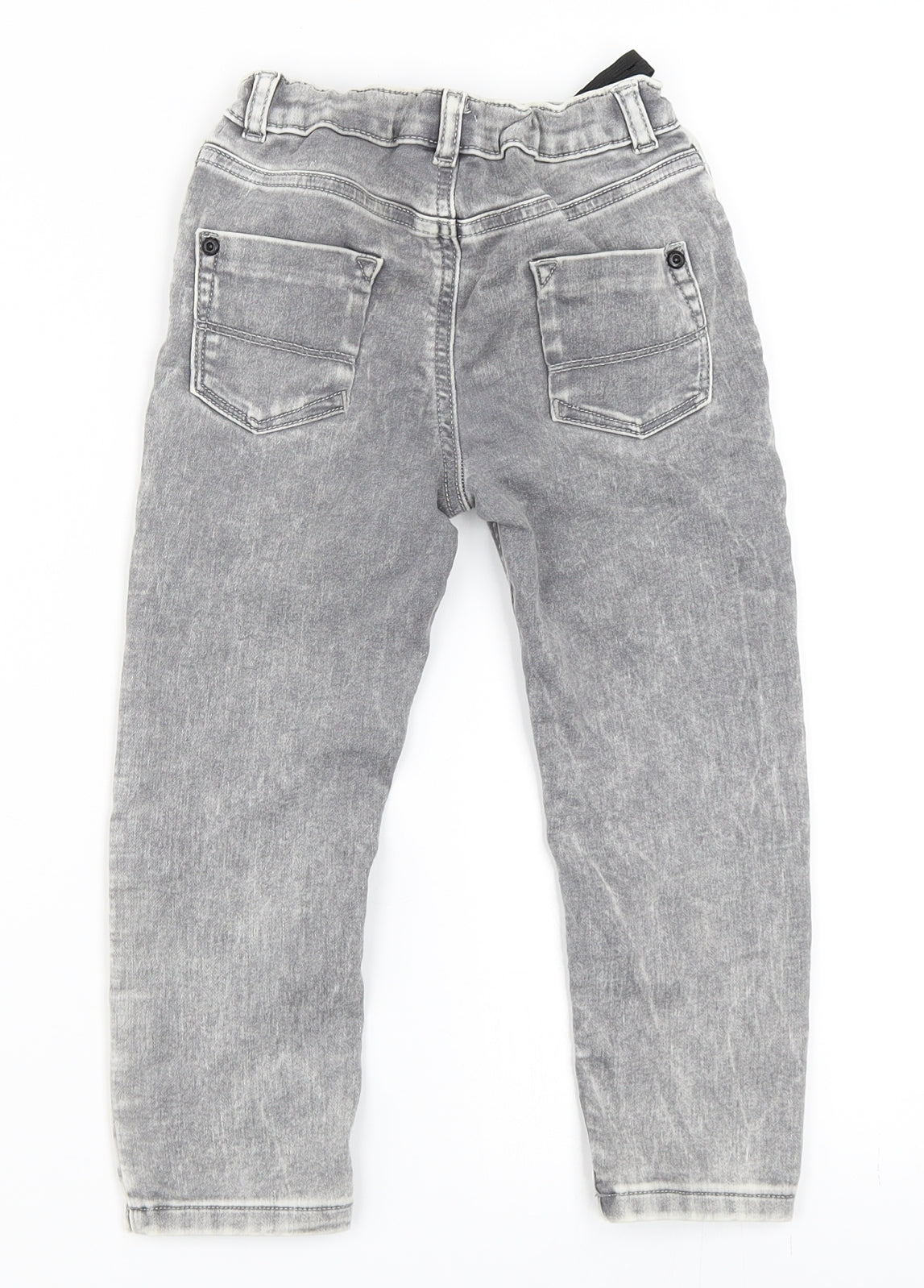 River Island Boys Grey  Denim Skinny Jeans Size 3-4 Years