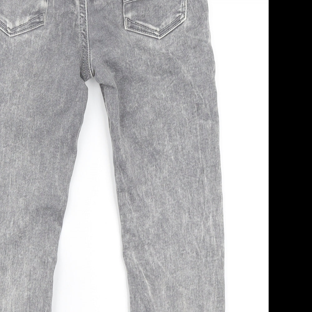 River Island Boys Grey  Denim Skinny Jeans Size 3-4 Years