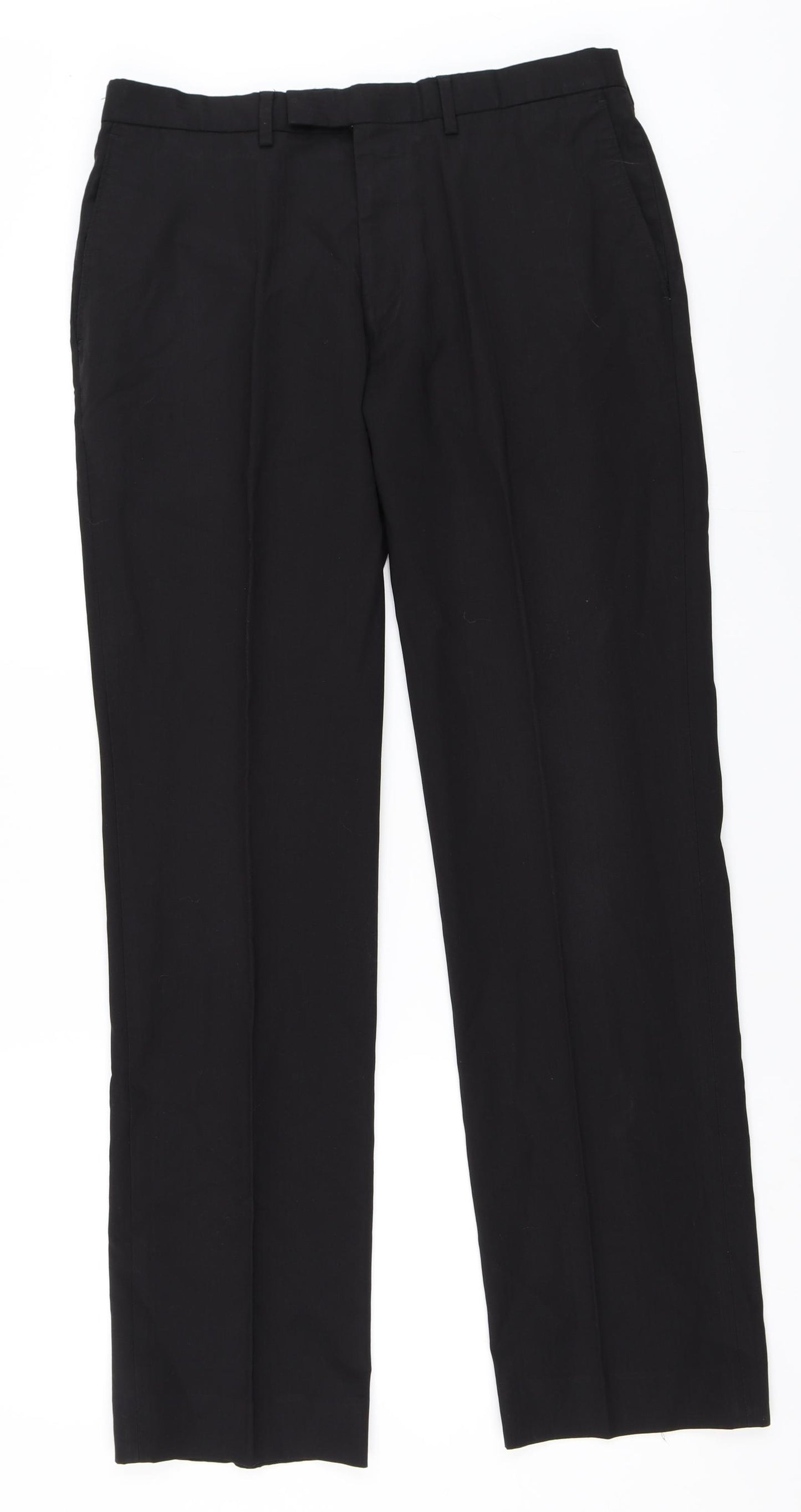 NEXT Mens Black   Trousers  Size 34 in L33 in
