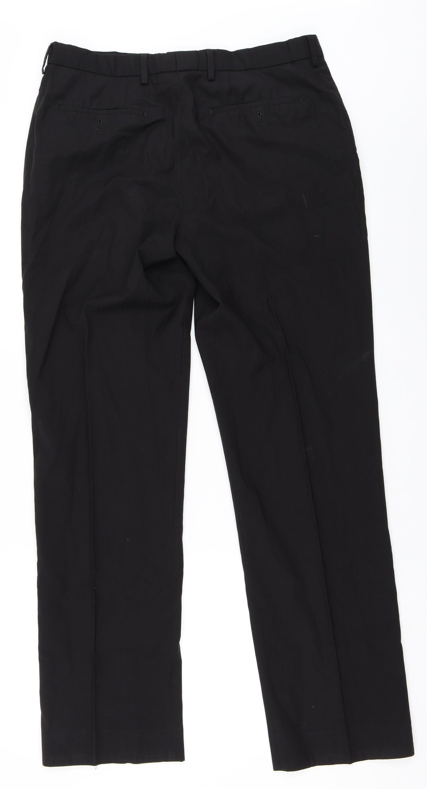 NEXT Mens Black   Trousers  Size 34 in L33 in