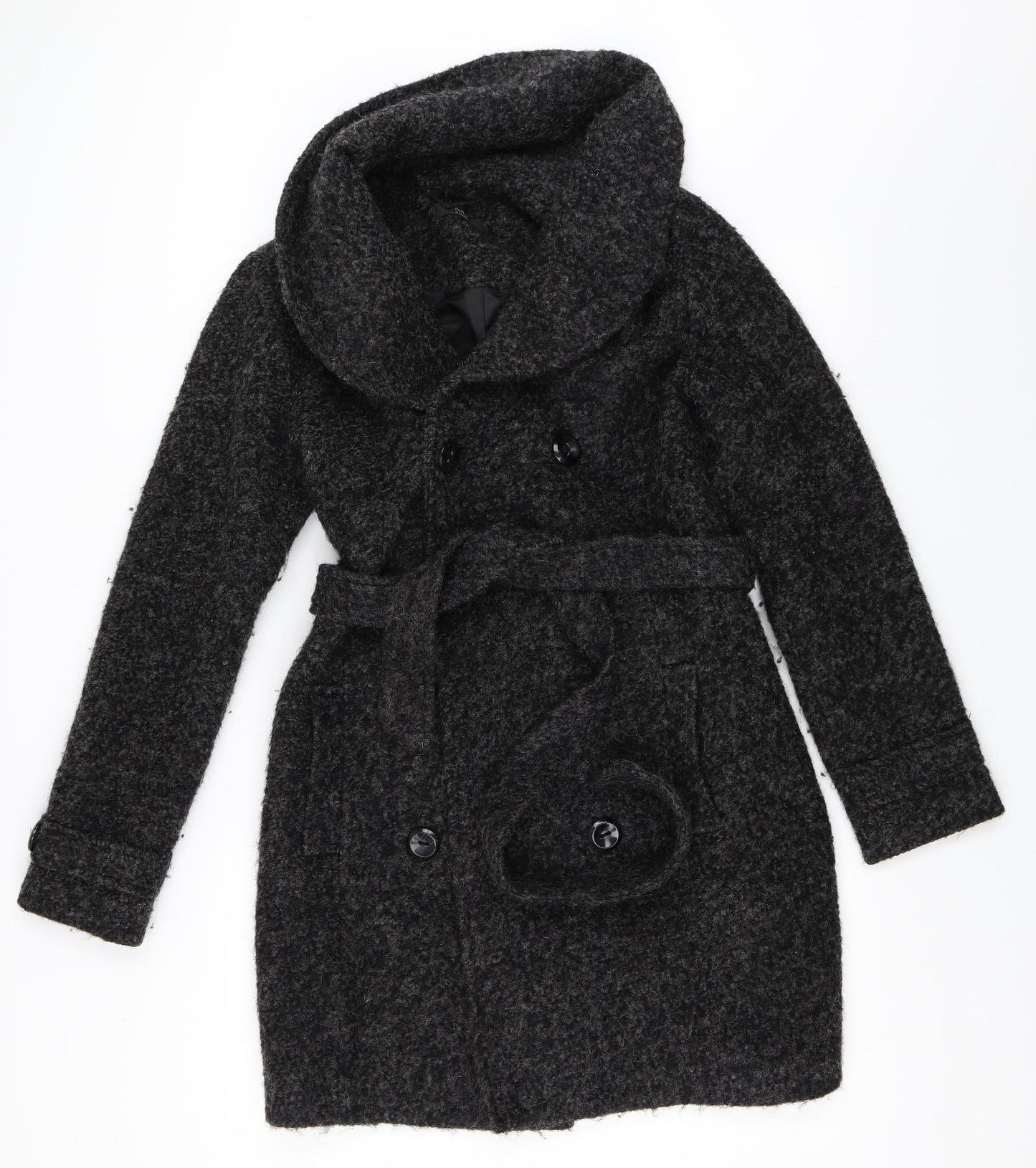George Womens Grey   Pea Coat Coat Size 10
