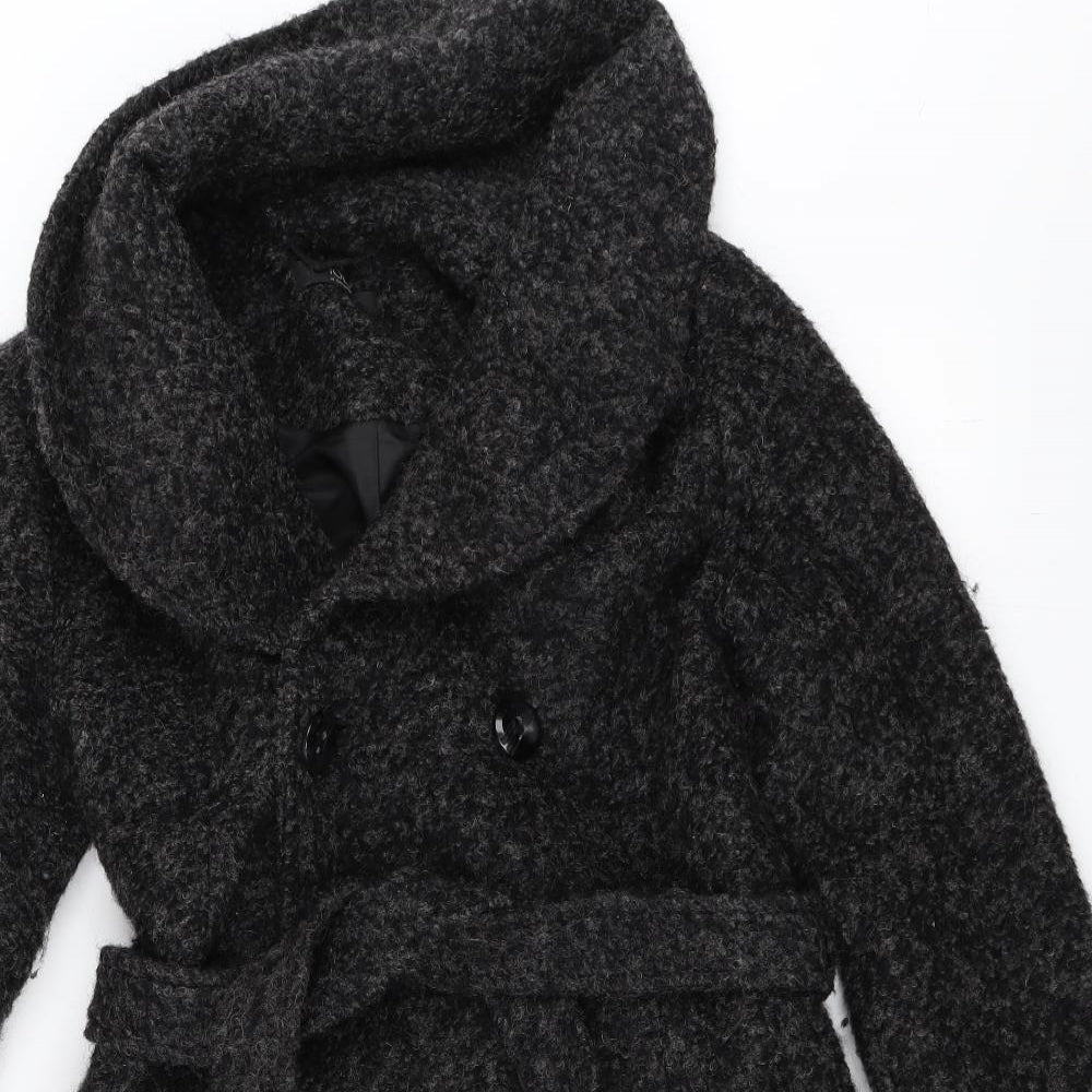 George Womens Grey   Pea Coat Coat Size 10