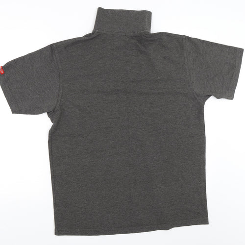 Uneek Mens Grey    Polo Size L