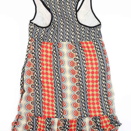NEXT Womens Red Geometric  Shift  Size 12