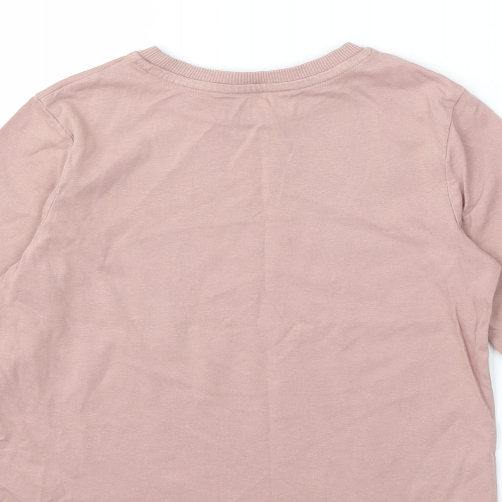 TU Girls Pink   Basic T-Shirt Size 6 Years