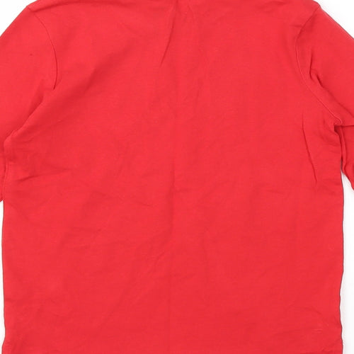 TU Boys Red   Basic T-Shirt Size 6 Years