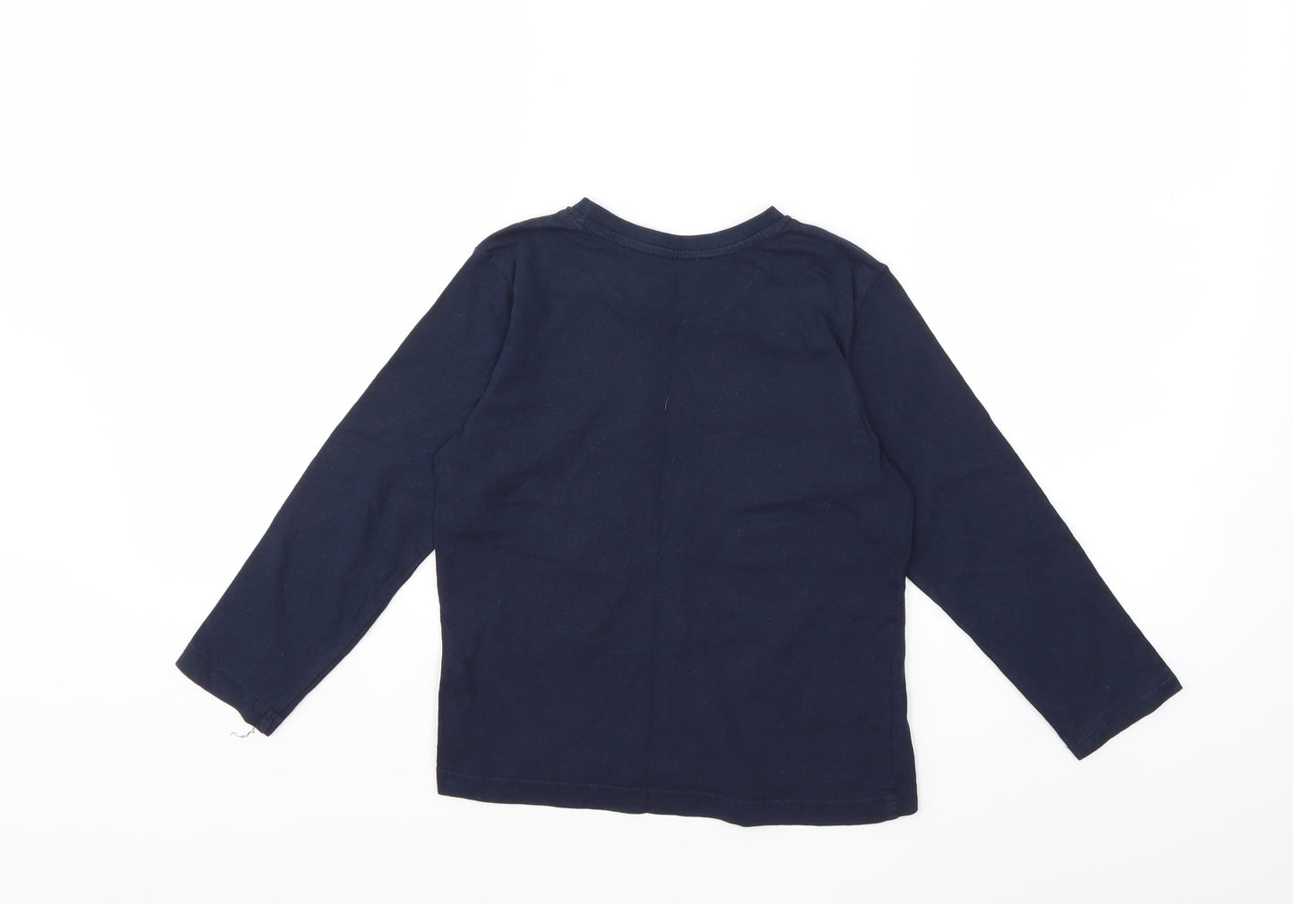 Primark Boys Blue   Basic T-Shirt Size 6-7 Years