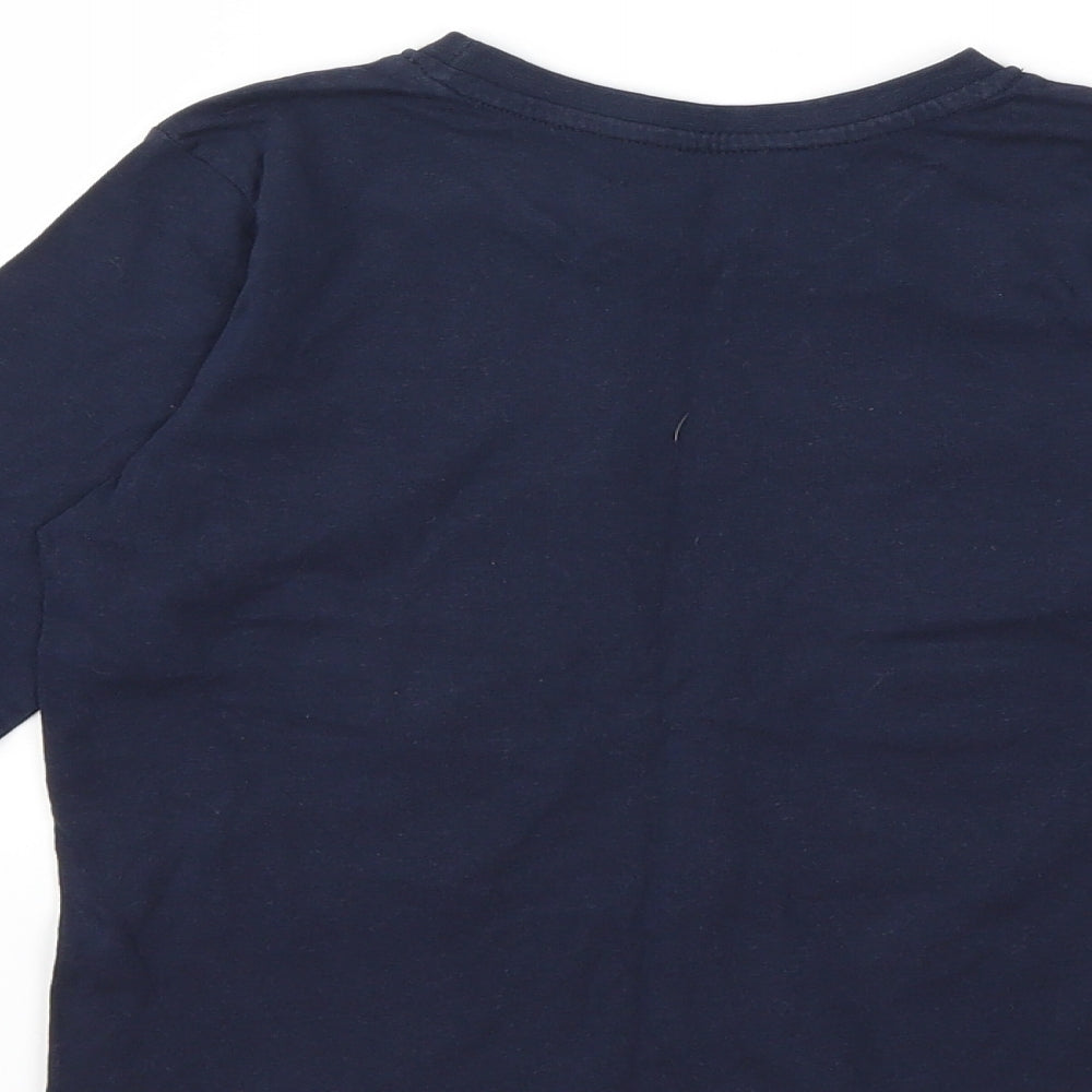 Primark Boys Blue   Basic T-Shirt Size 6-7 Years