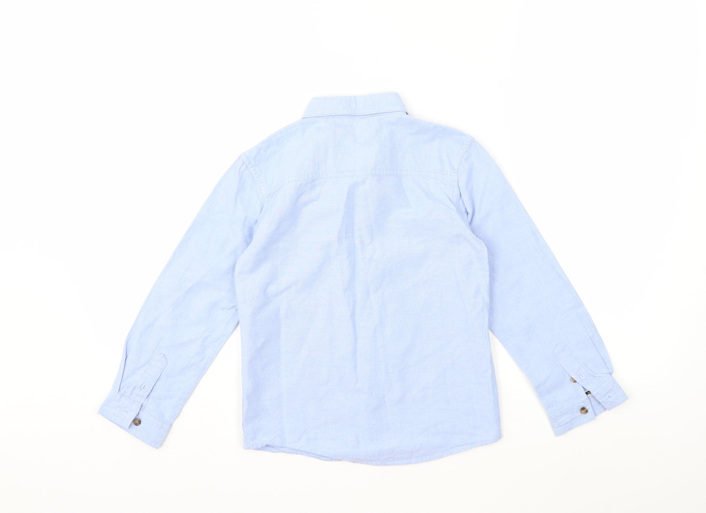 Primark Boys Blue   Basic Button-Up Size 6 Years