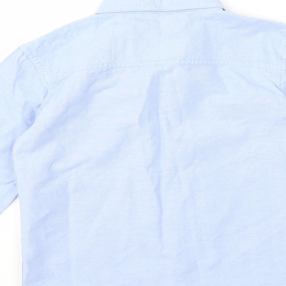 Primark Boys Blue   Basic Button-Up Size 6 Years