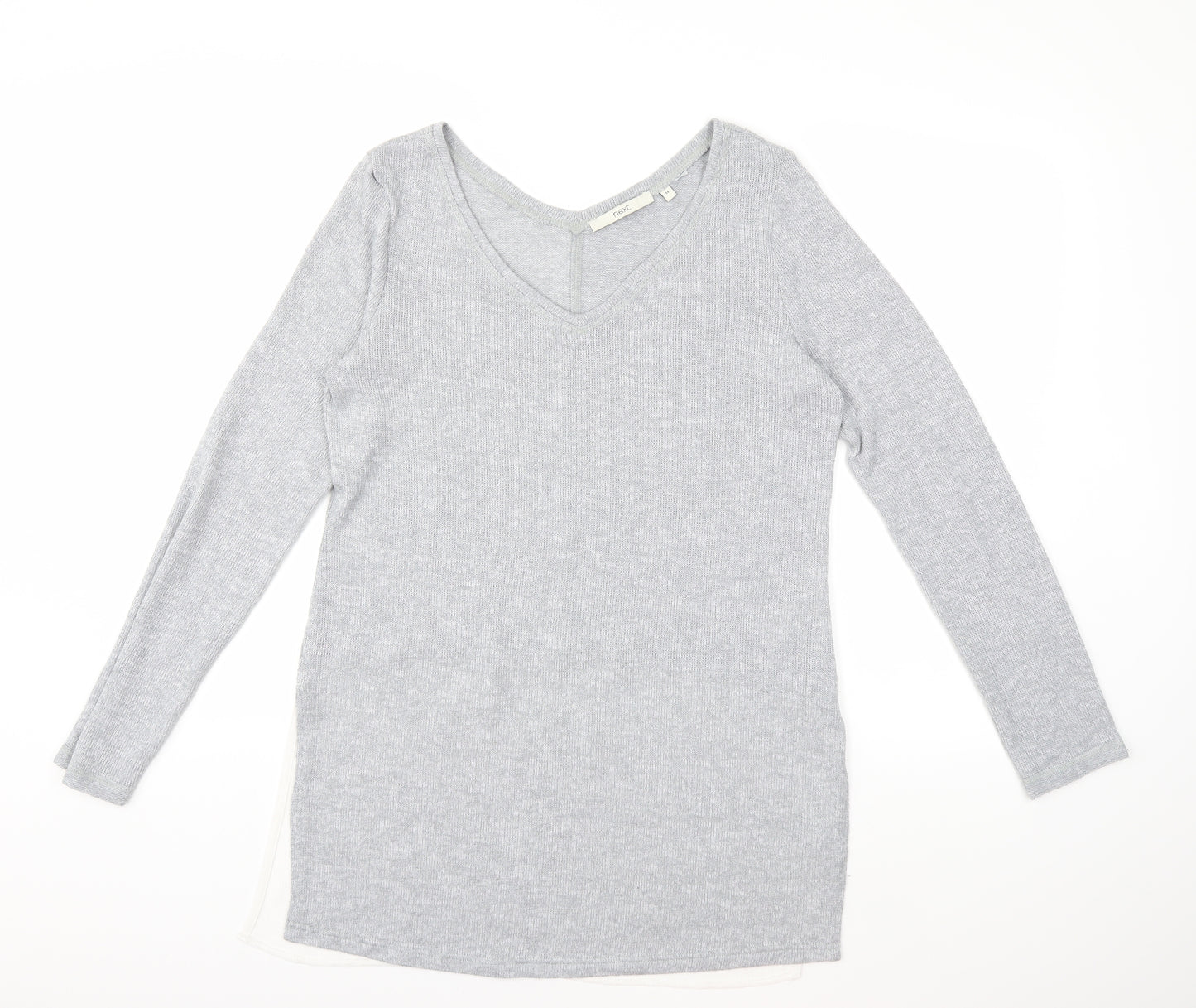 NEXT Womens Grey  Knit Pullover Jumper Size 14
