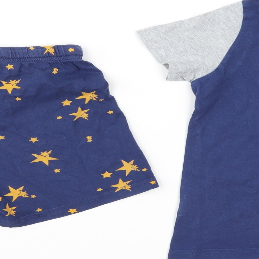 Harry Potter Boys Blue    Pyjama Set Size 7-8 Years