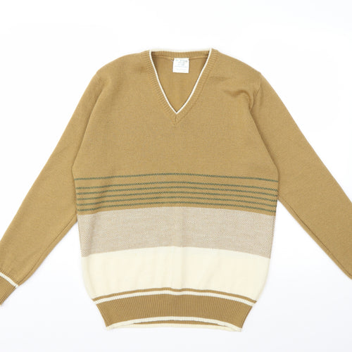 Preworn Womens Brown  Knit Pullover Jumper Size XL