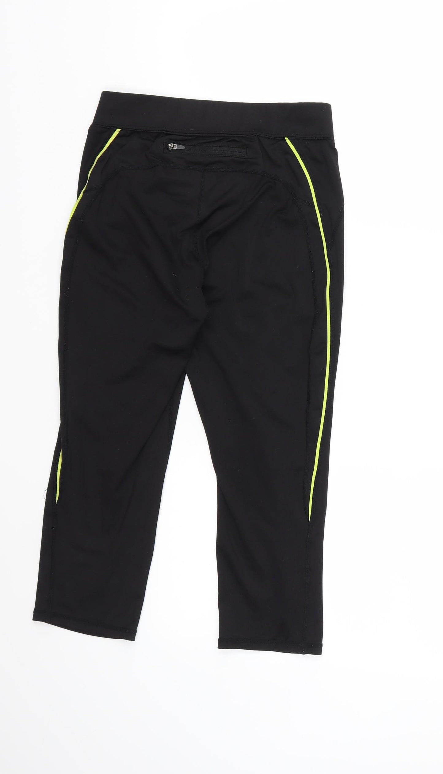 Preworn Womens Black   Capri Leggings Size S L10 in