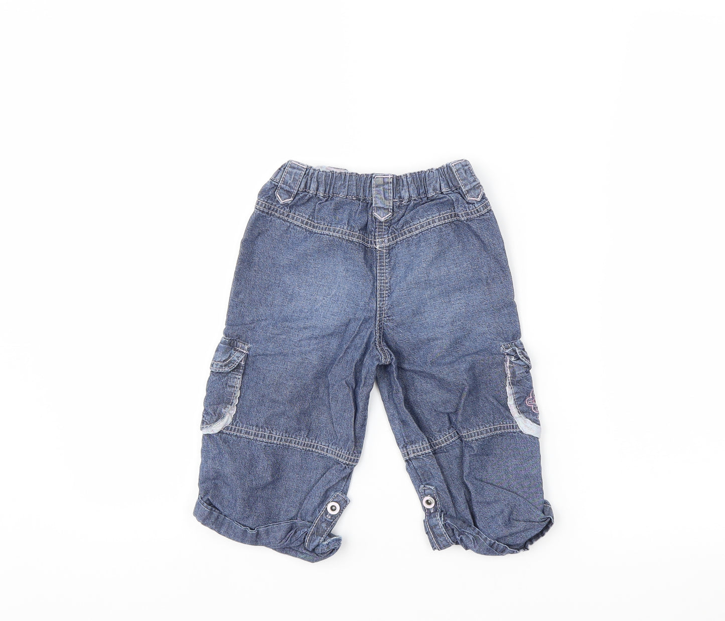 TU Baby Blue  Denim Snow Pants Jeans Size 18-24 Months