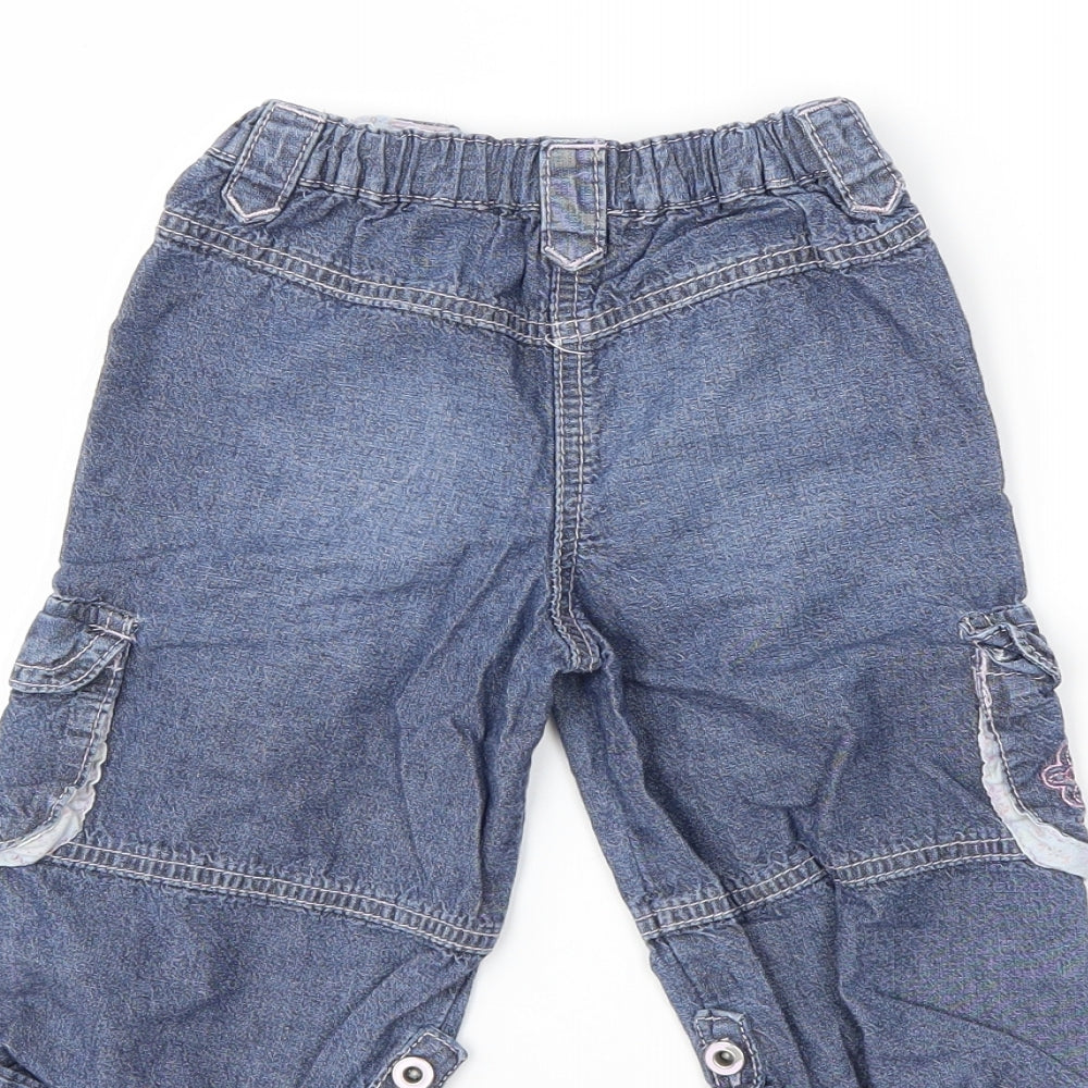 TU Baby Blue  Denim Snow Pants Jeans Size 18-24 Months