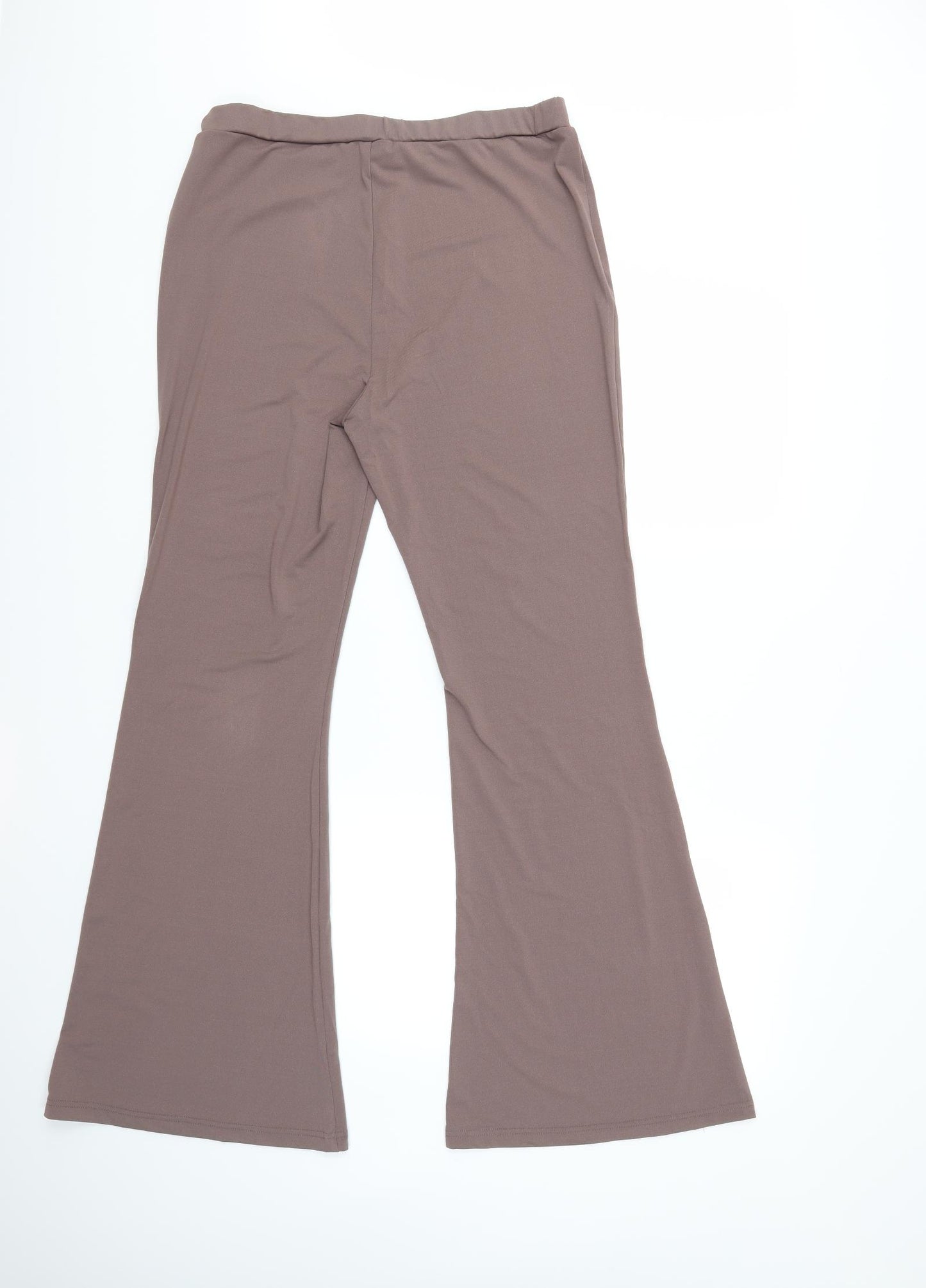 SheIn Womens Brown   Trousers  Size 12 L33 in