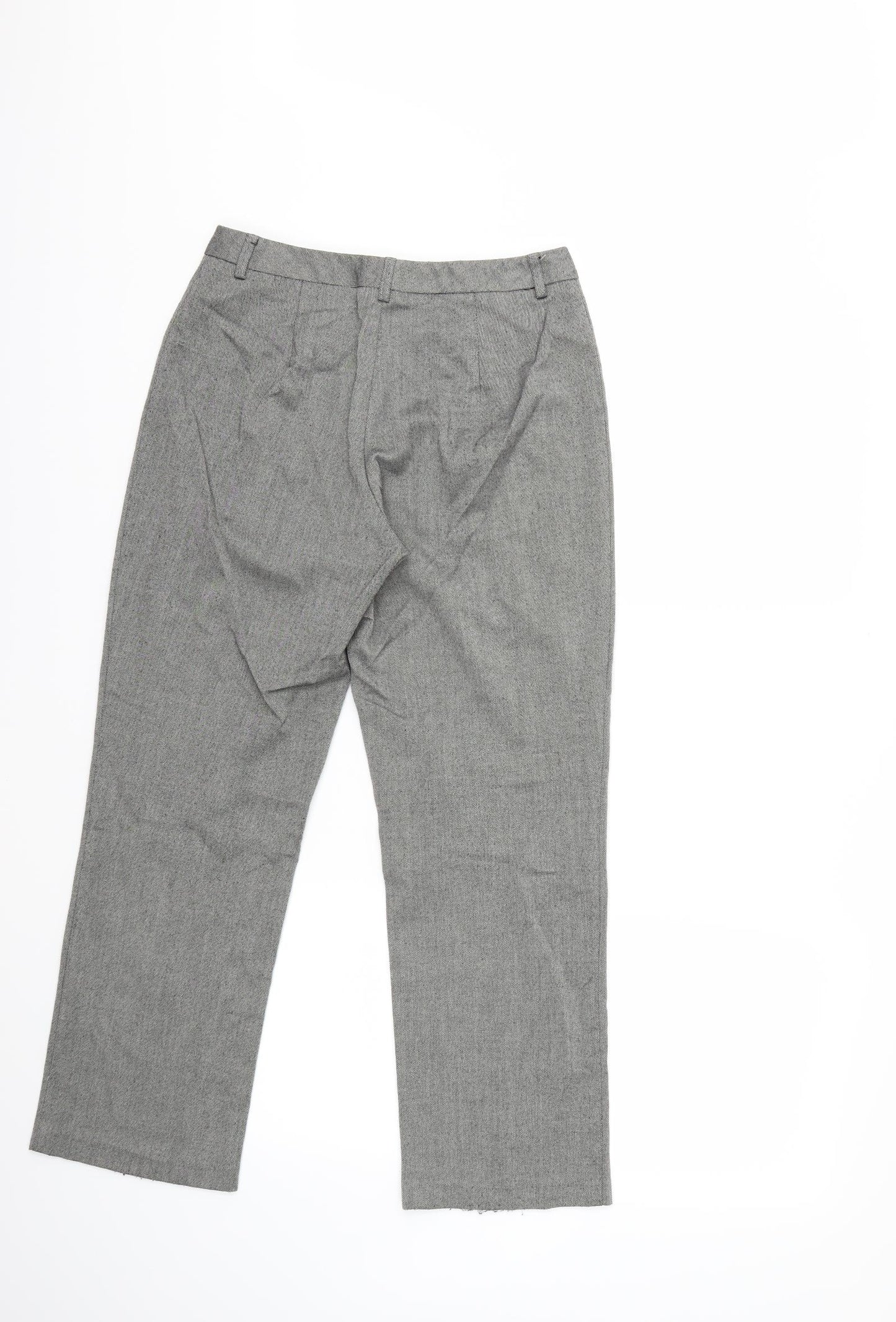 River Island Womens Grey   Trousers  Size 10 L25 in