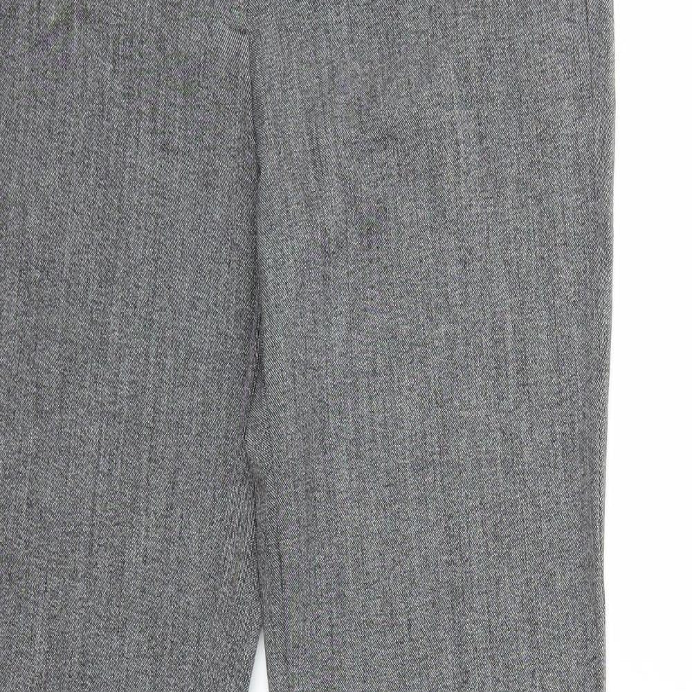 F&F Womens Grey   Trousers  Size 8 L33 in