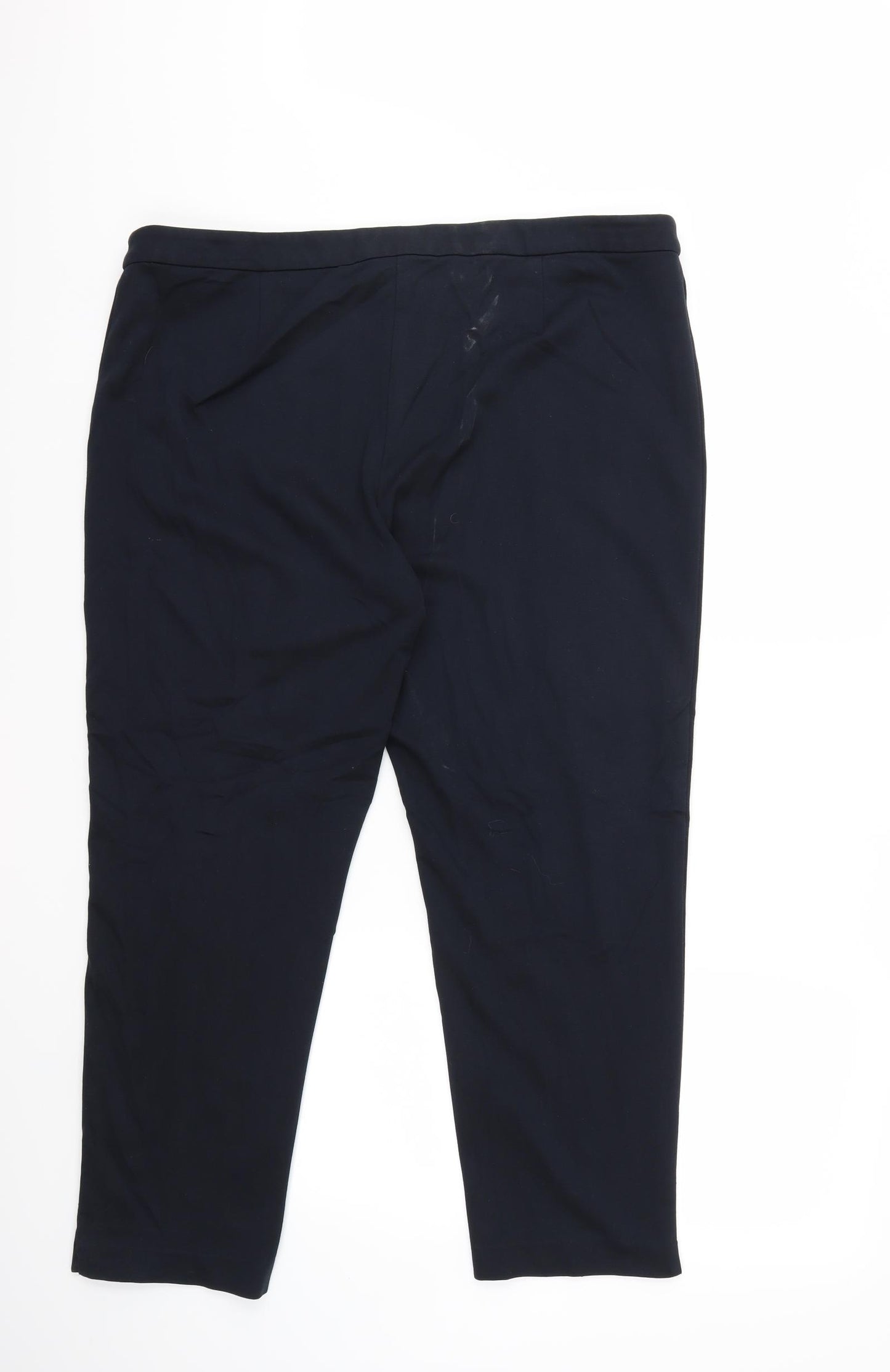 Marks and Spencer Womens Blue   Trousers  Size 20 L28 in