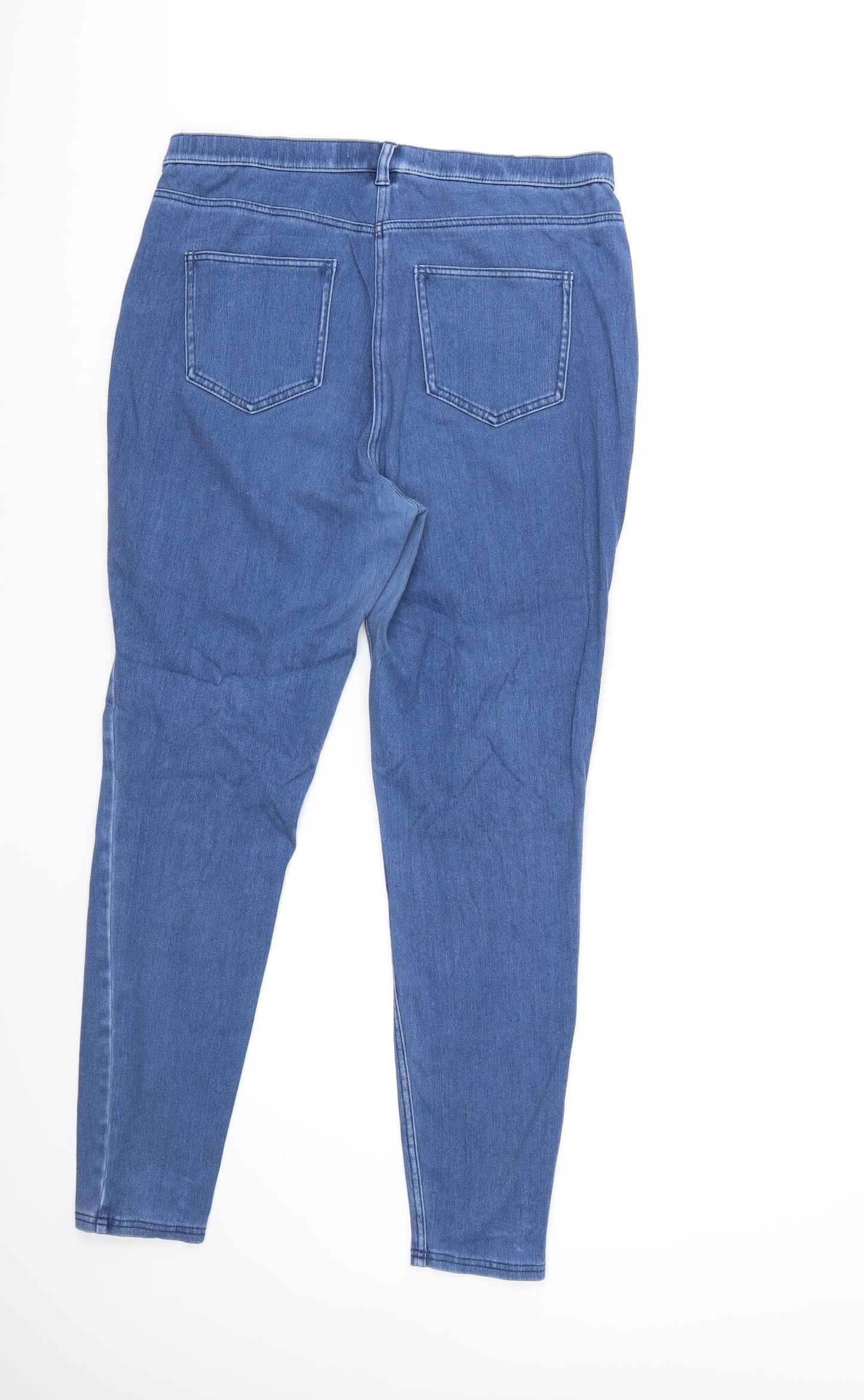 NEXT Womens Blue  Denim Jegging Jeans Size 16 L29 in