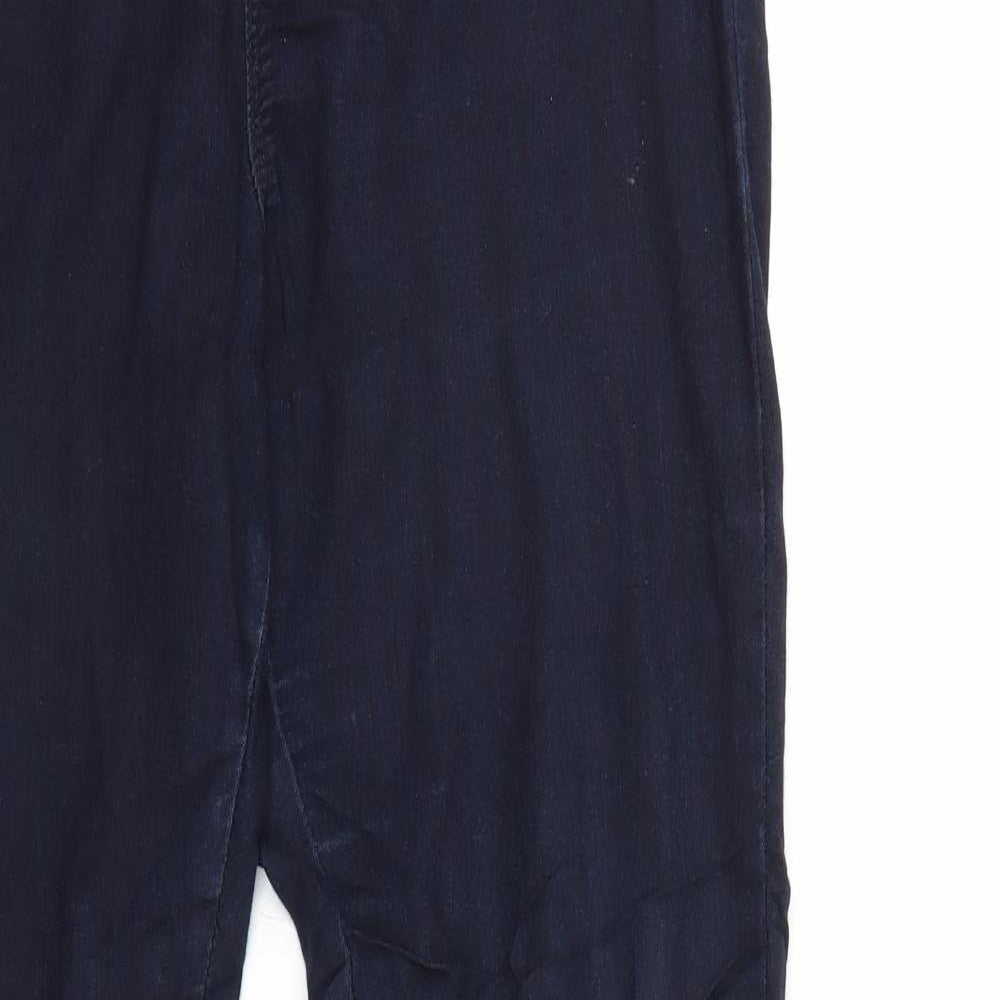Papaya Womens Blue  Denim Jegging Jeans Size 14 L30 in