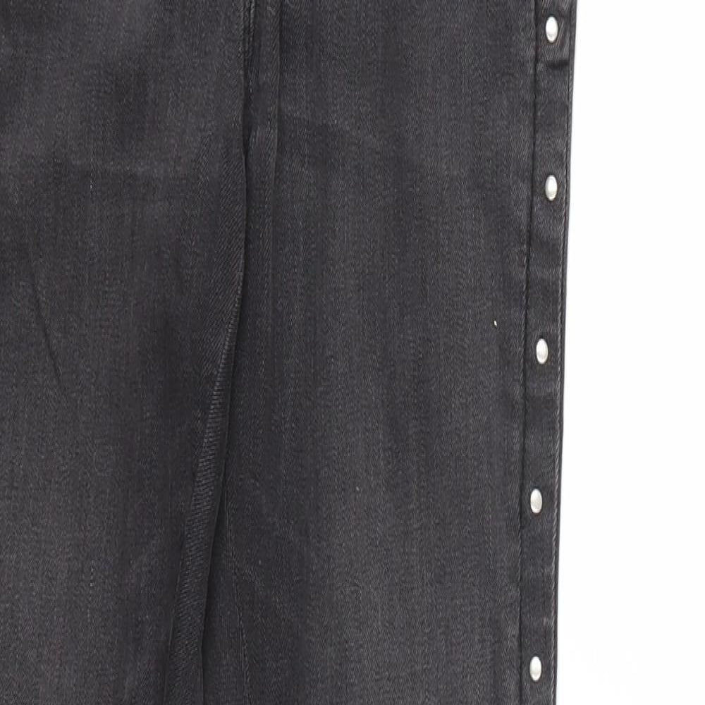 NEXT Girls Black  Denim Skinny Jeans Size 12 Years