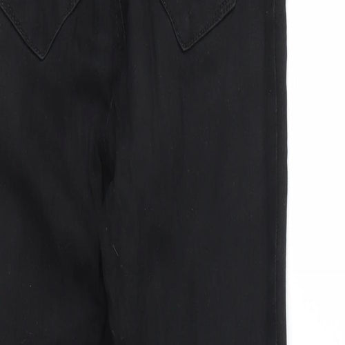 Denim & Co. Womens Black  Denim Skinny Jeans Size 4 L23 in
