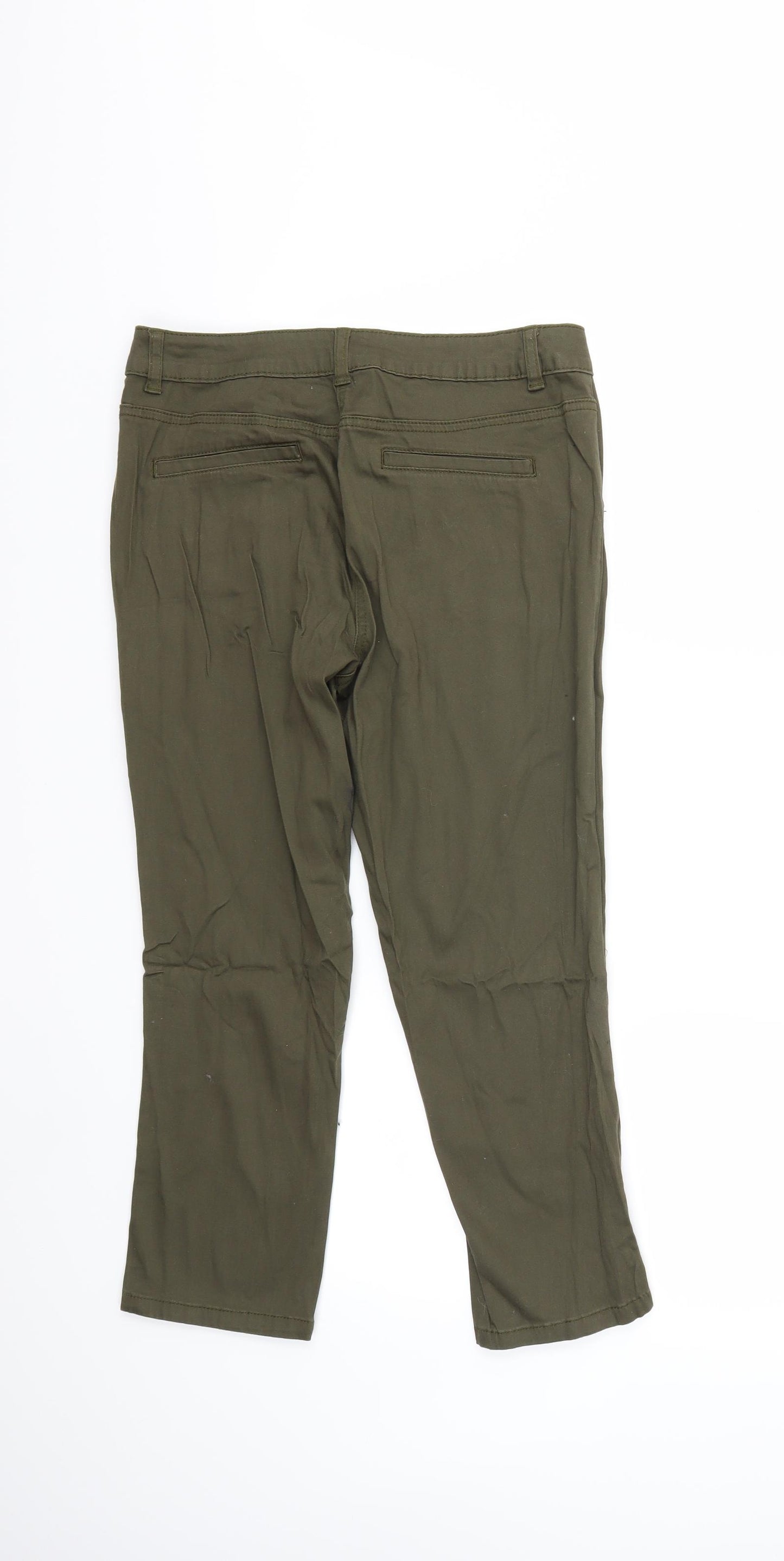 George Womens Green   Trousers  Size 10 L22 in