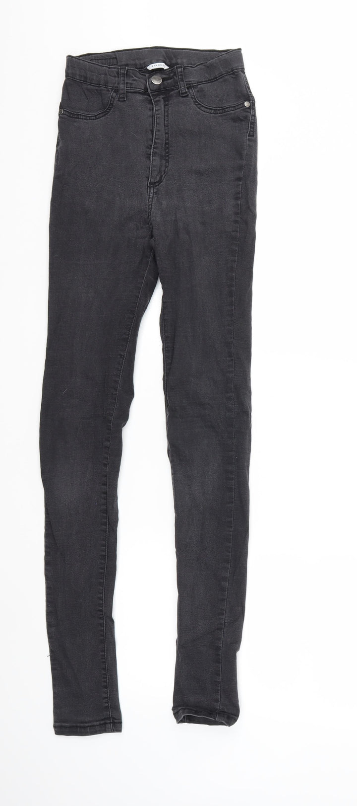 SHAPE Womens Black Denim Skinny Jeans Size S L31 in