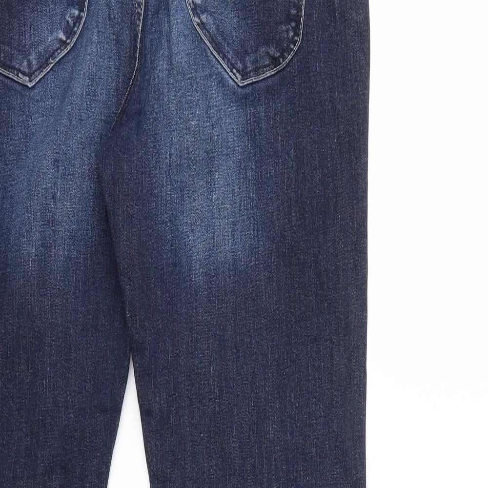 EDC Womens Blue  Denim Flared Jeans Size 32 in L30 in