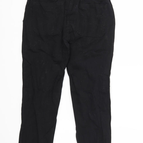 Dorothy Perkins Womens Black  Denim Skinny Jeans Size 8 L27 in
