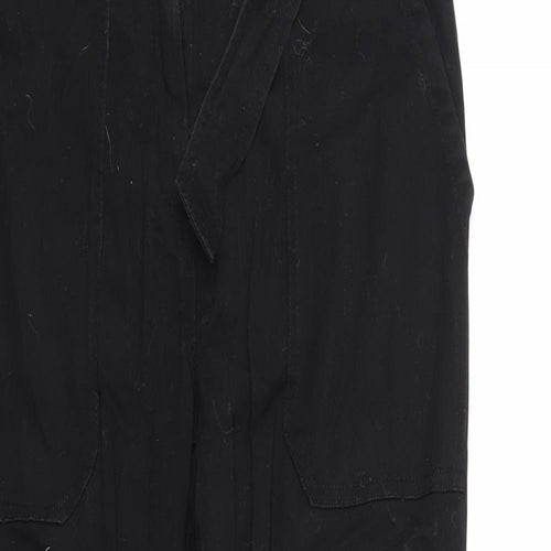 Dorothy Perkins Womens Black  Denim Skinny Jeans Size 8 L27 in
