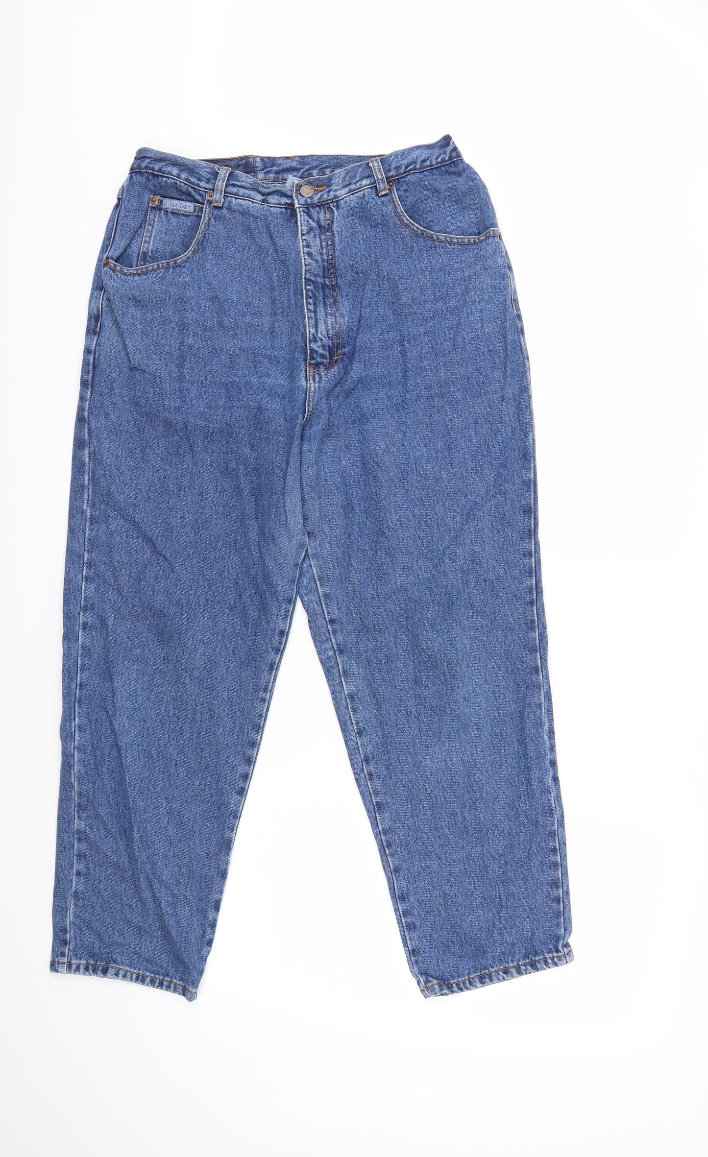 East Coast Womens Blue  Denim Straight Jeans Size 16 L27 in