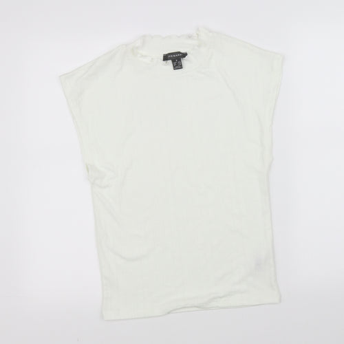Primark Girls White   Basic T-Shirt Size S