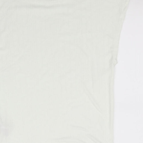 Primark Girls White   Basic T-Shirt Size S