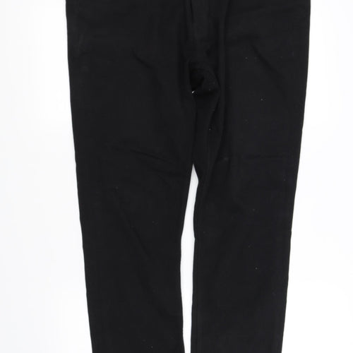 pre worn Womens Black   Straight Jeans Size L L30 in