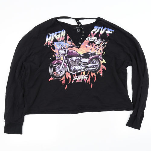 Atmosphere Womens Black   Pullover Jumper Size 16
