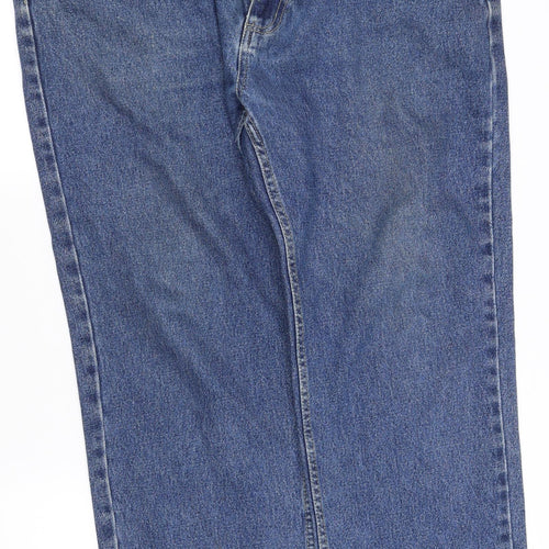basis Womens Blue   Straight Jeans Size 38 in L32 in