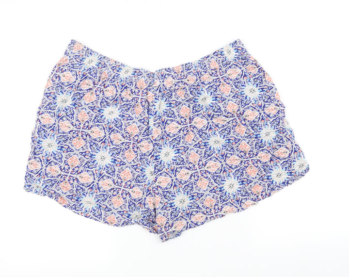 Papaya Womens Blue Cut-Off Shorts Size 16