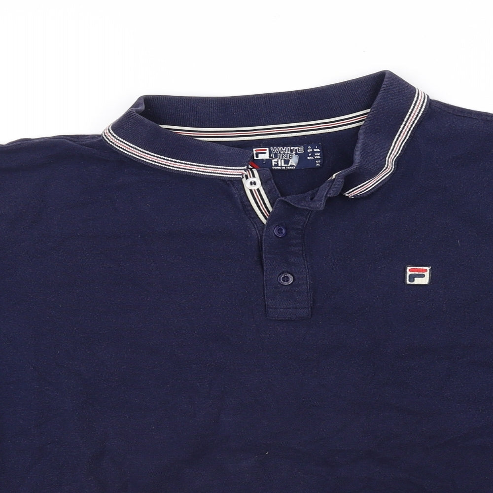 FILA Mens Blue    Polo Size Big 3X