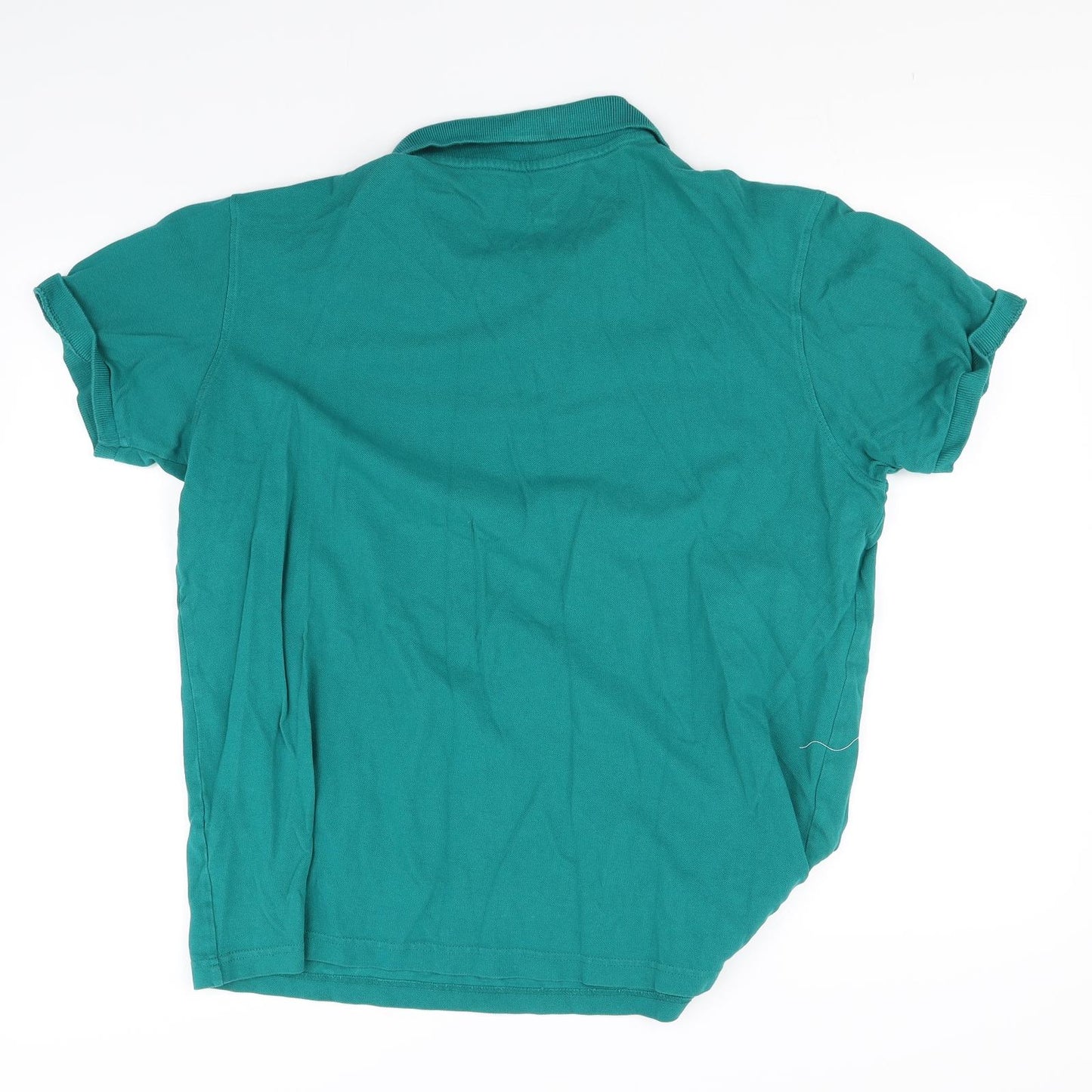 pique Mens Green Houndstooth   Polo Size XL